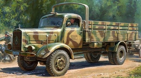 Zvezda Military 1/35 WWII German Heavy L4500A 4.5-Ton Cargo Truck Kit