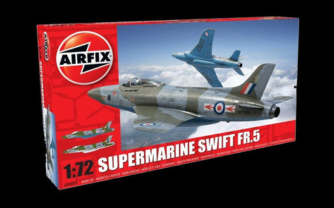 Airfix Aircraft 1/72 Supermarine Swift FR5 Jet Fighter Kit
