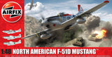 Airfix Aircraft 1/48 F51D Mustang Fighter Kit