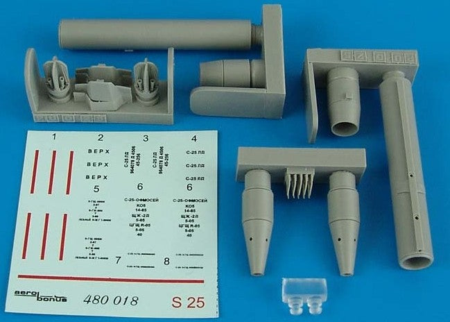 Aerobonus Details 1/48 S25L Air-to-Ground Rocket