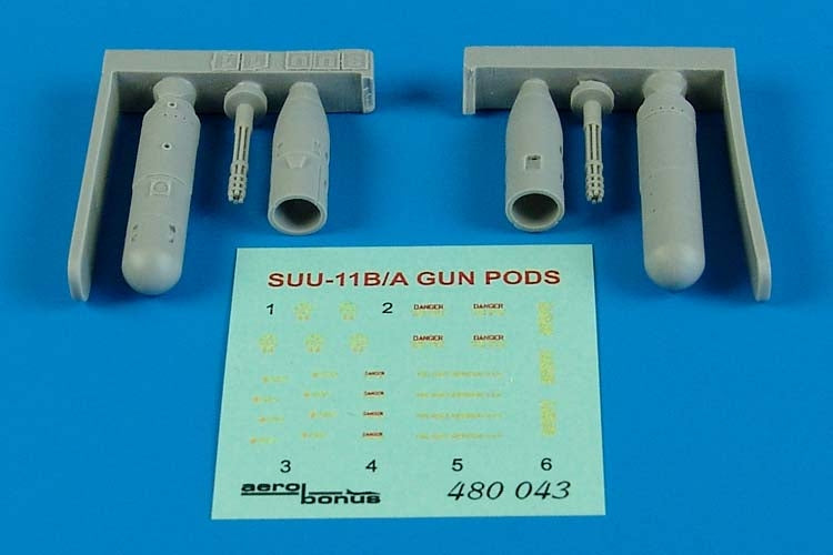 Aerobonus Details 1/48 SUU11B/A Gun Container (2)