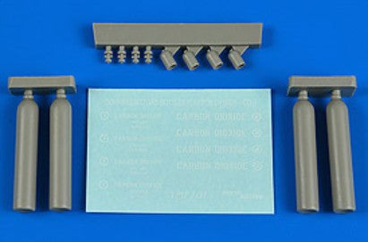 Aerobonus Details 1/48 Compressed Carbon Dioxide Gas Bottles