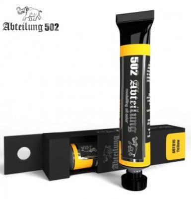 Abteilung 502 Paints Weathering Oil Paint Luftwaffe Yellow 20ml Tube