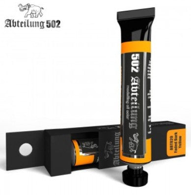 Abteilung 502 Paints Weathering Oil Paint Faded Dark Yellow 20ml Tube