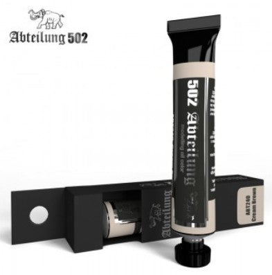 Abteilung 502 Paints Weathering Oil Paint Cream Brown 20ml Tube