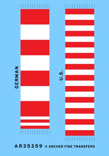 Archer Fine Transfers 1/35 German & US Aiming Post Decals