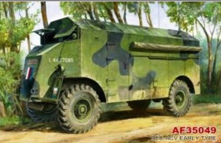 AFV Club Military 1/35 AEC-ACV Early Type Armored Command Vehicle Kit