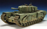 AFV Club Military 1/35 British Churchill Mk V Infantry Tank w/95mm/L23 Howitzer Gun Kit