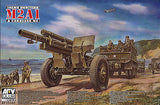 AFV Club Military 1/35 WWII US 105mm Howitzer M2A1/M2 Carriage Kit