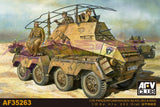 AFV Club Military 1/35 SdKfz 263 PzFuWg 8-RAD Inital/Early Vehicle Kit