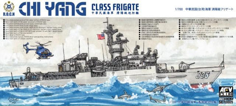 AFV Club Ships 1/700 ROCN Chi Yang Knox-Class Frigate Kit