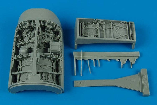 Aires Hobby Details 1/32 F16C Falcon Wheel Bay For ACY (Resin)