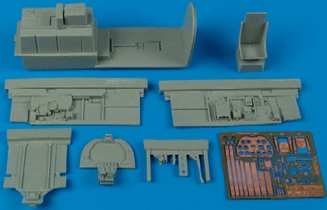 Aires Hobby Details 1/32 P51B/C Cockpit Set For TSM