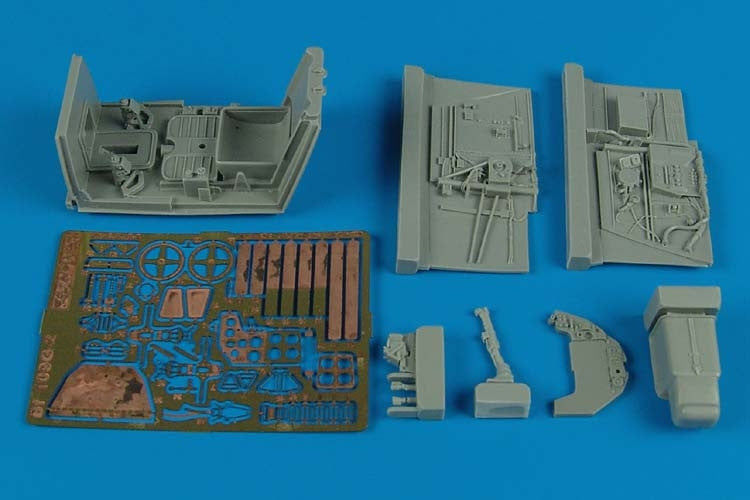 Aires Hobby Details 1/32 Bf109G2 Cockpit Set For TSM