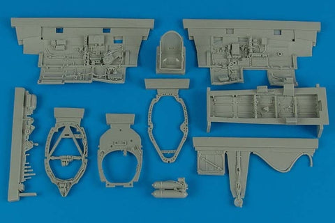 Aires Hobby Details 1/32 Spitfire Mk IX Cockpit Set For TAM (Resin)