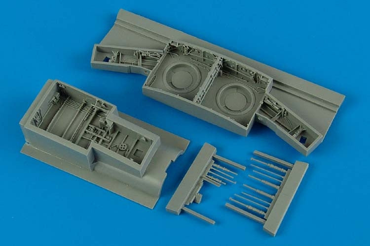 Aires Hobby Details 1/32 F86F Wheel Bay For KIN & ITA (Resin)