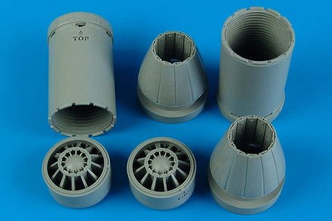 Aires Hobby Details 1/32 F/A18E/F Exhaust Nozzles Closed For TSM (Resin)