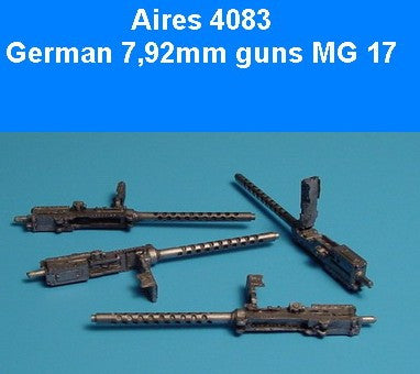 Aires Hobby Details 1/48 German 7.92mm Machine Gun 17 (2) (Resin)