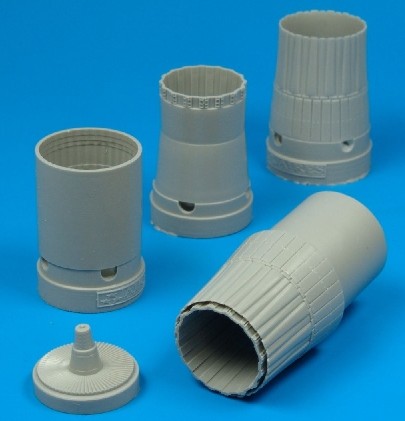 Aires Hobby Details 1/48 Su27 Flanker B Exhaust Nozzles For ACY