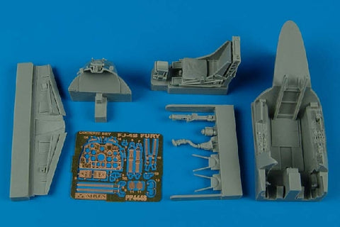 Aires Hobby Details 1/48 FJ4B Cockpit Set For HBO