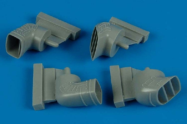 Aires Hobby Details 1/48 Harrier Gr5/7 Exhaust Nozzles For HSG (Resin)