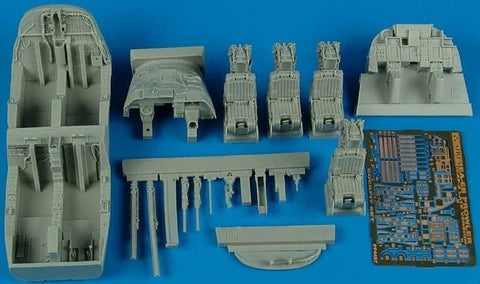 Aires Hobby Details 1/48 EA6B ICAP 2 Late Cockpit Set For KIN