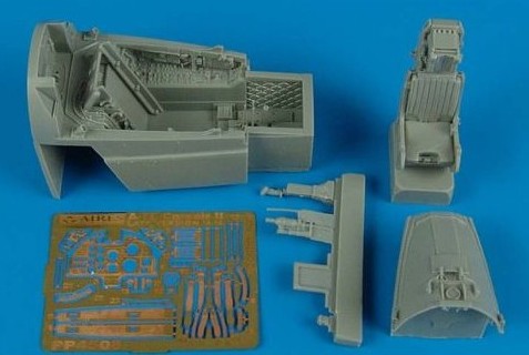 Aires Hobby Details 1/48 A7E Late Cockpit Set For HBO