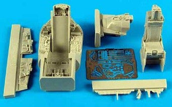 Aires Hobby Details 1/48 F16C Barak Cockpit Set For KIN