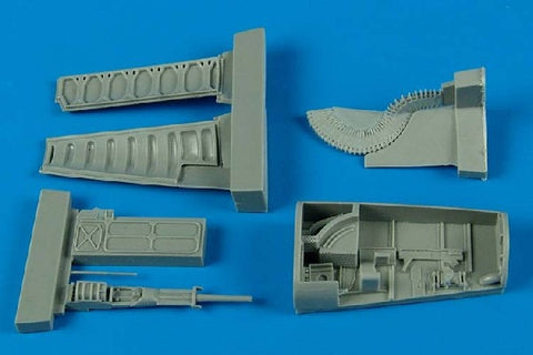 Aires Hobby Details 1/48 F5E Gun Bay For AFV (Resin)