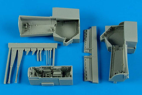 Aires Hobby Details 1/48 EA6B Wheel Bay For KIN (Resin)