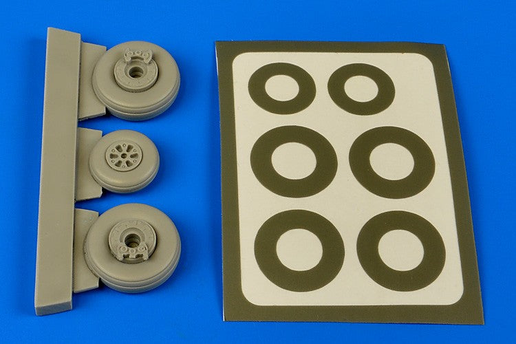 Aires Hobby Details 1/48 OV1 Mohawk Wheels & Paint Masks For ROD