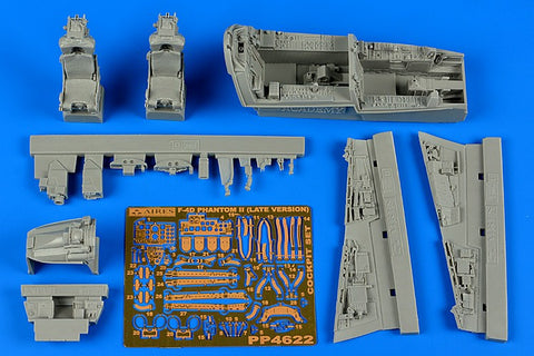 Aires Hobby Details 1/48 F4D Phantom II Late Cockpit Set For ACY