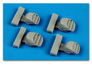 Aires Hobby Details 1/72 Harrier FRS 1 Exhaust Nozzles For ARX (Resin)