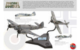 Airfix Aircraft 1/72 Bristol Beaufighter Mk X & Focke Wulf Fw190/8 Dogfight Doubles Gift Set w/Paint & Glue Kit