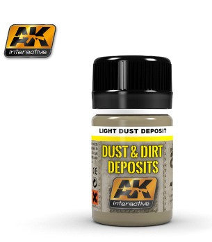AK Interactive Dust & Deposit Light Dust Enamel Paint