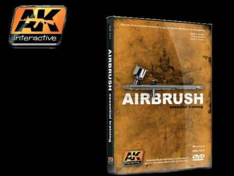 AK Interactive Airbrush Essential Training (NTSC) DVD