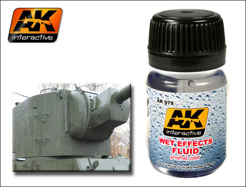 AK Interactive Wet Effects Fluid Enamel Paint 35ml Bottle