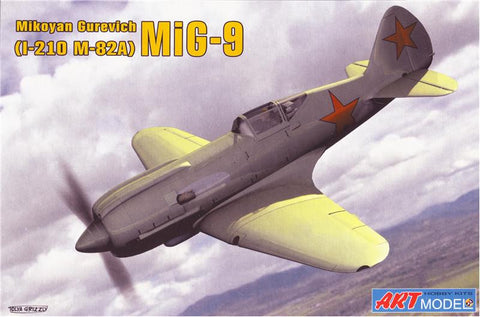 Art Model Aircraft 1/72 MiG9 (I210/m82A) Soviet Fighter Kit