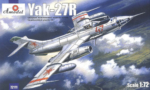 A Model From Russia 1/72 Yak27R Soviet Reconnaissance Plane Kit