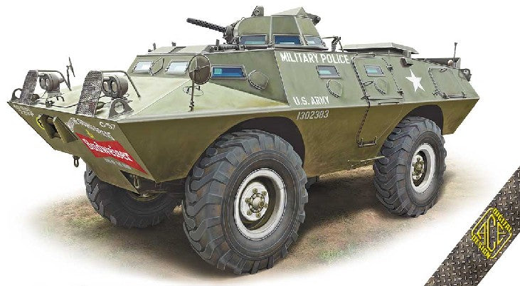 Ace Military 1/72 XM706E1 (V100) Commando Armored Patrol Car Kit