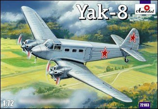 A Model From Russia 1/72 Yak8 Soviet Passenger Aircraft Kit