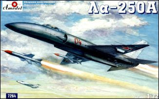 A Model From Russia 1/72 LA250 Interceptor w/275A Air-to-Air Missiles Kit