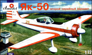 A Model From Russia 1/72 Yak50 Bubble Top Soviet Fighter (2nd Version) Kit
