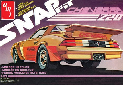 AMT Model Cars 1/25 1980 Camaro Z28 Cheverra Custom Car Snap Kit