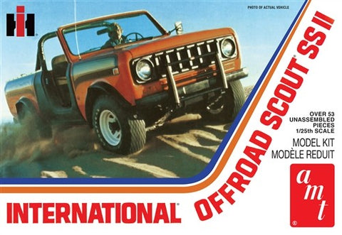 AMT Model Cars 1/25 International Off Road Scout SS II Truck Kit