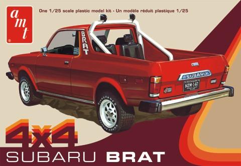 AMT Model Cars 1/25 1978 Subaru Brat 4x4 Pickup Truck Kit