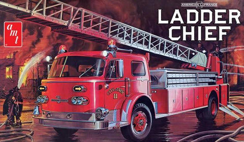 AMT Model Cars 1/25 American LaFrance Ladder Chief Fire Truck Kit