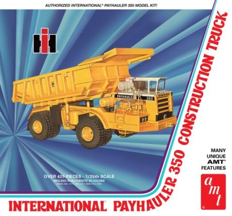 AMT Model Cars 1/25 International Payhauler 350 Construction Dump Truck Kit