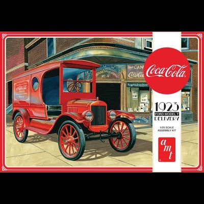 AMT Model Cars 1/25 Coca Cola 1923 Ford Model T Delivery Kit