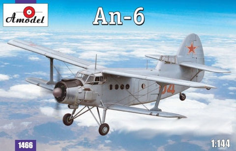 A Model From Russia 1/144 Antonov An6 Recon Aircraft Kit